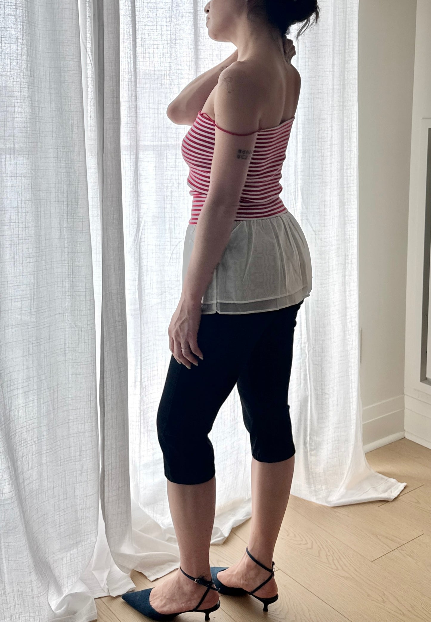 SELENA Peplum top