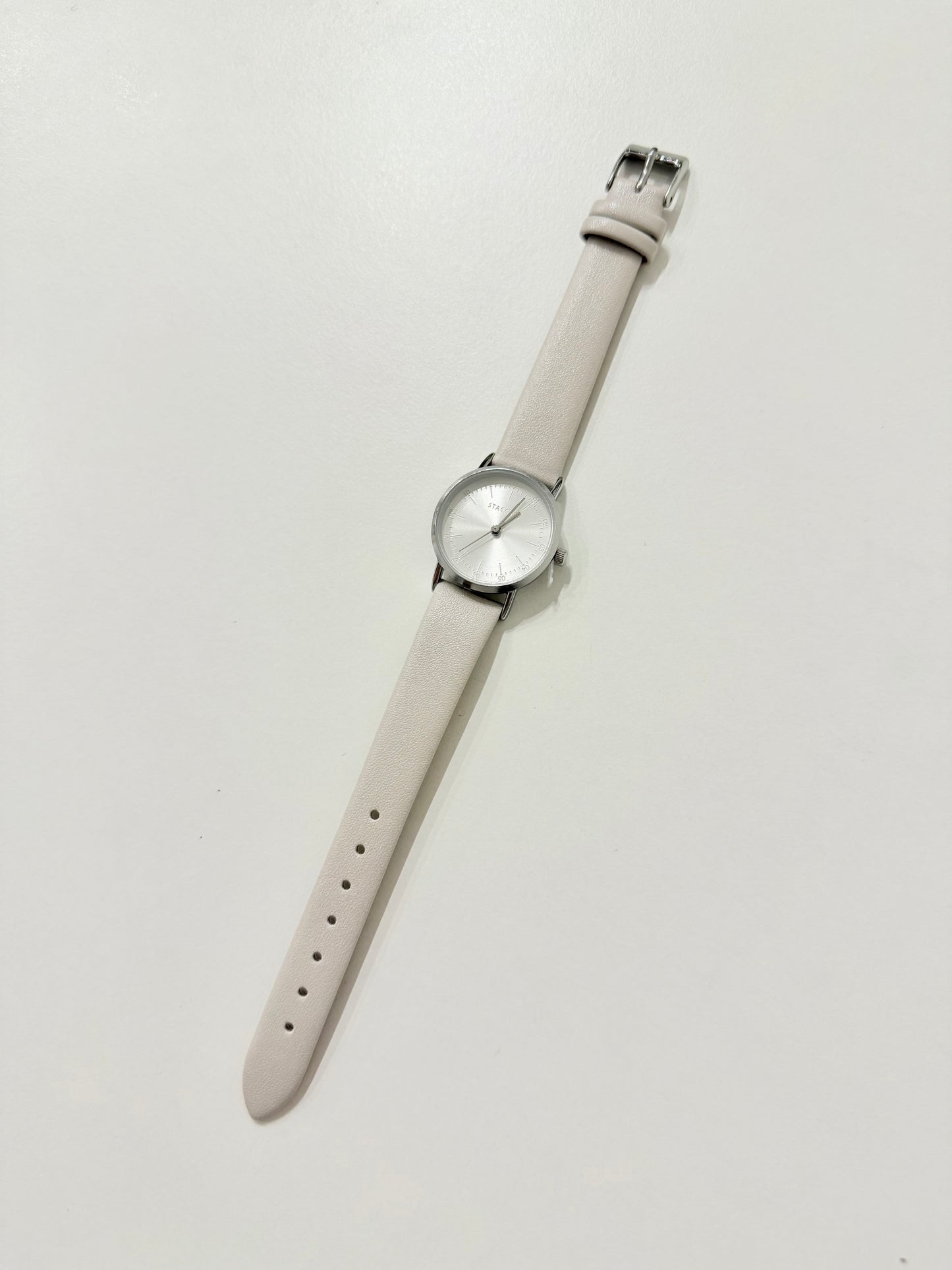 HIDDEN Leather watch
