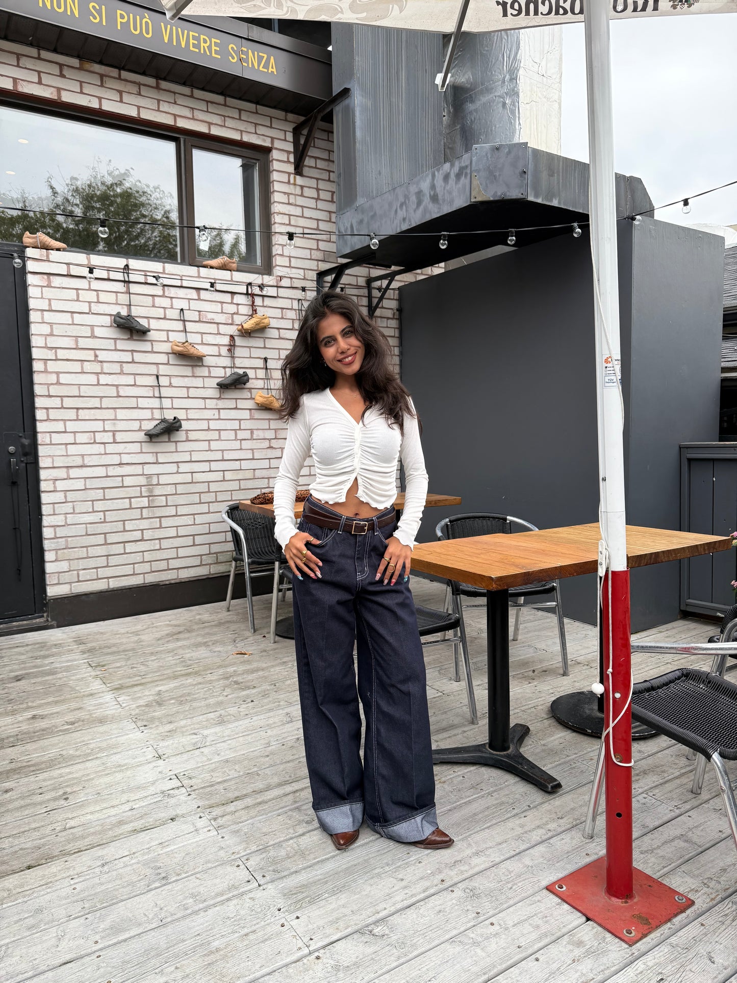 TABI Roll-up jeans