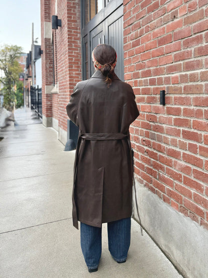 MAYBE Vegan leather coat