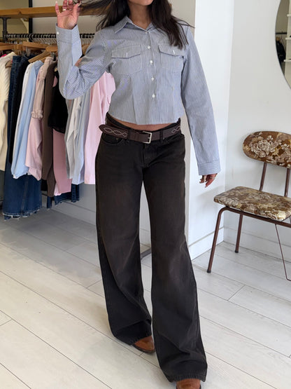 COACHELLA Studded leather belt