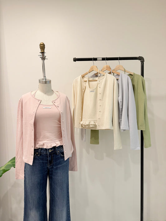 BLOSSOM Cardigan set
