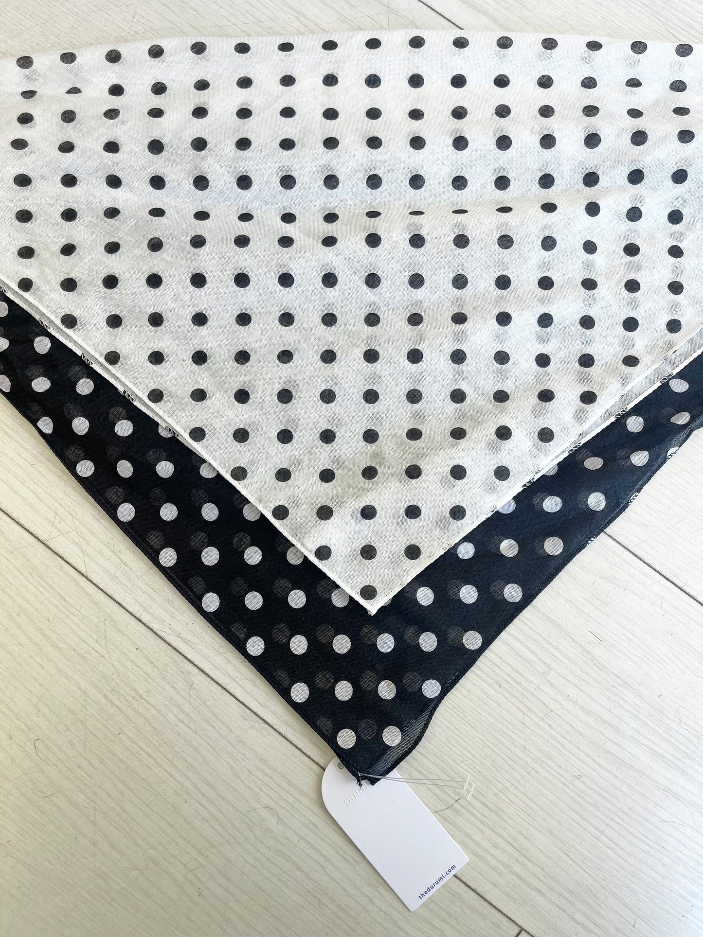 PEARL Polkadot bandana