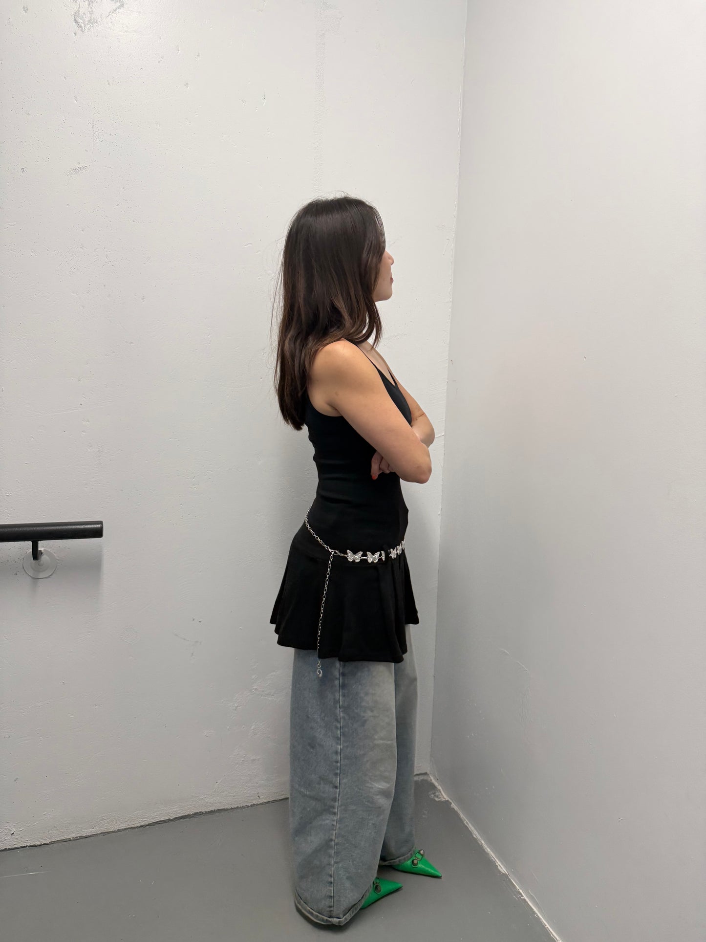 PAPILLON Butterfly chain belt