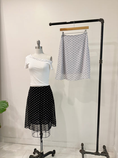 BOBO Polkadot midi skirt