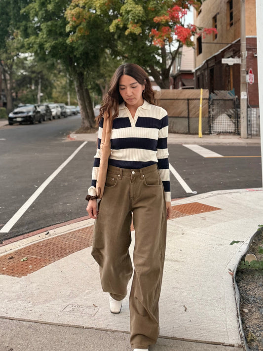 HERA Fitted striped knit