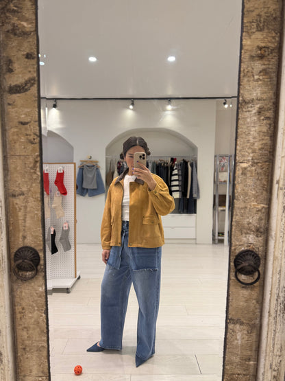 JUST Faux suede jacket