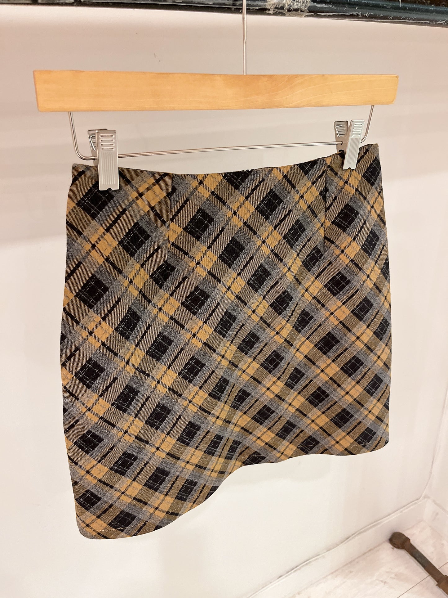 DAST Plaid mini skirt