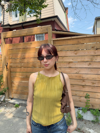 HARRIET Pleated tank