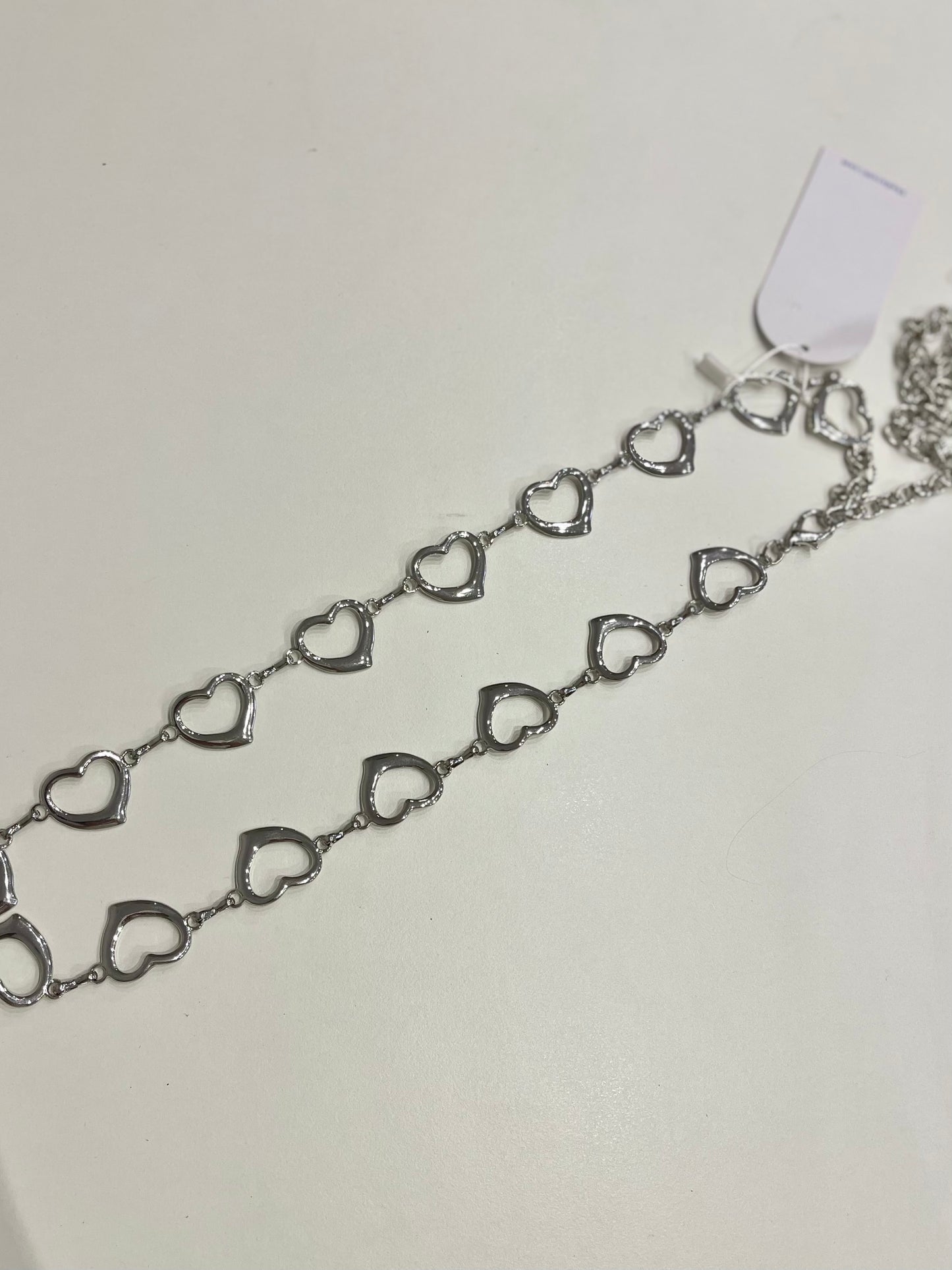 AMOUR Heart chain belt