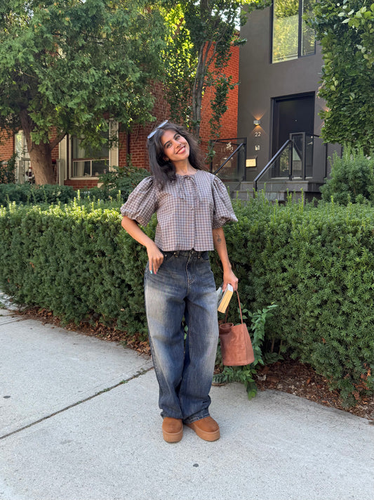 SAM Acid washed baggy jeans