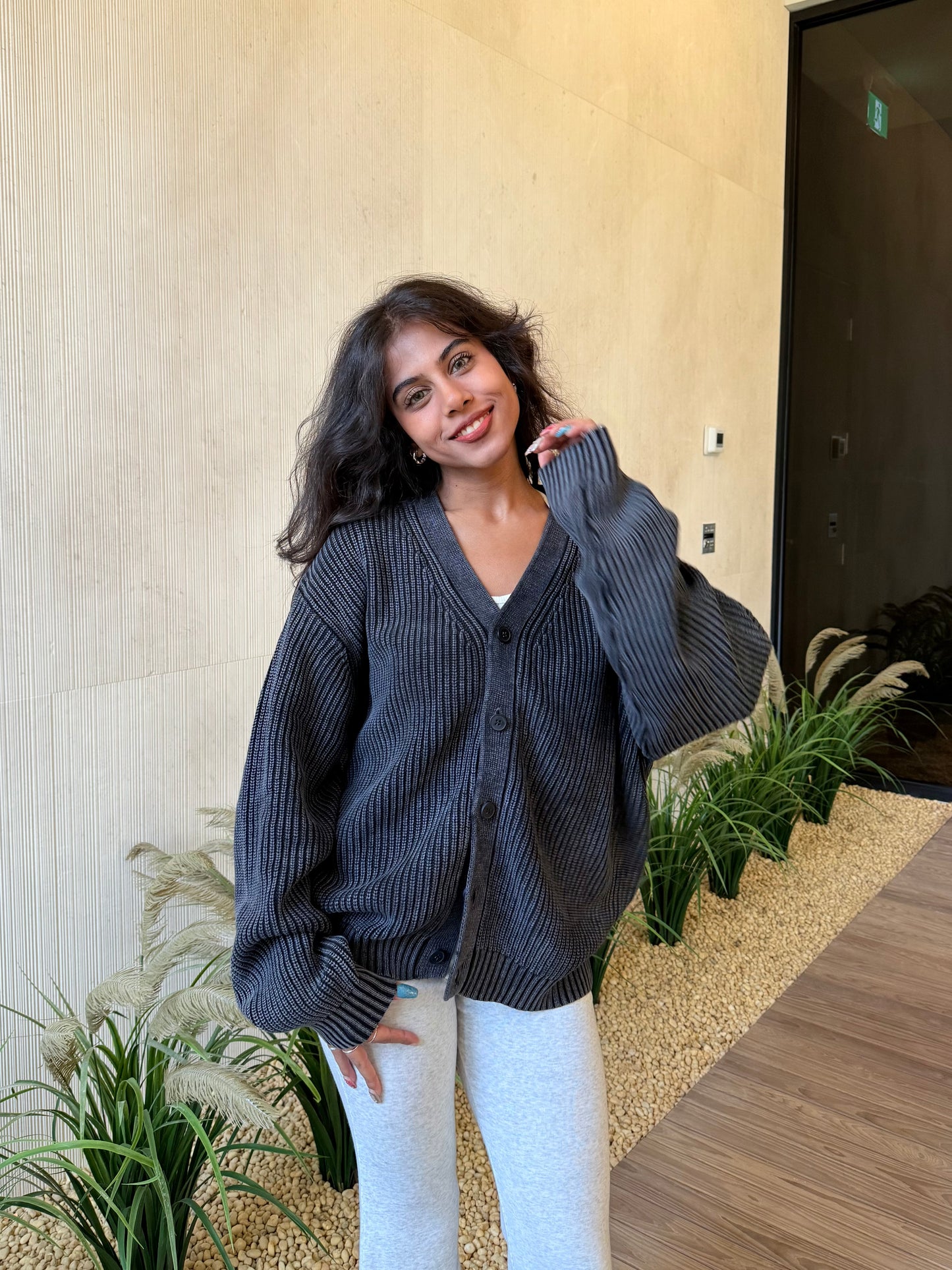 JIMIN Knit cardigan