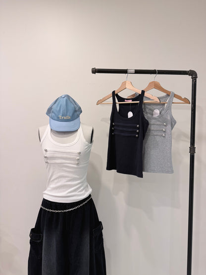 DELIA Button-trim tank