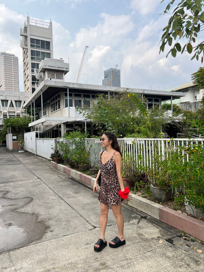 POST Cheetah print dress