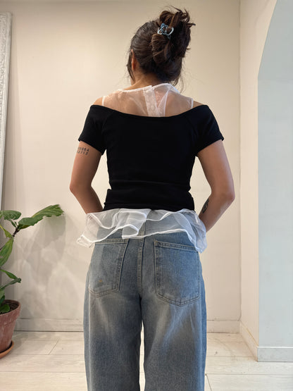 MOOD Sheer top