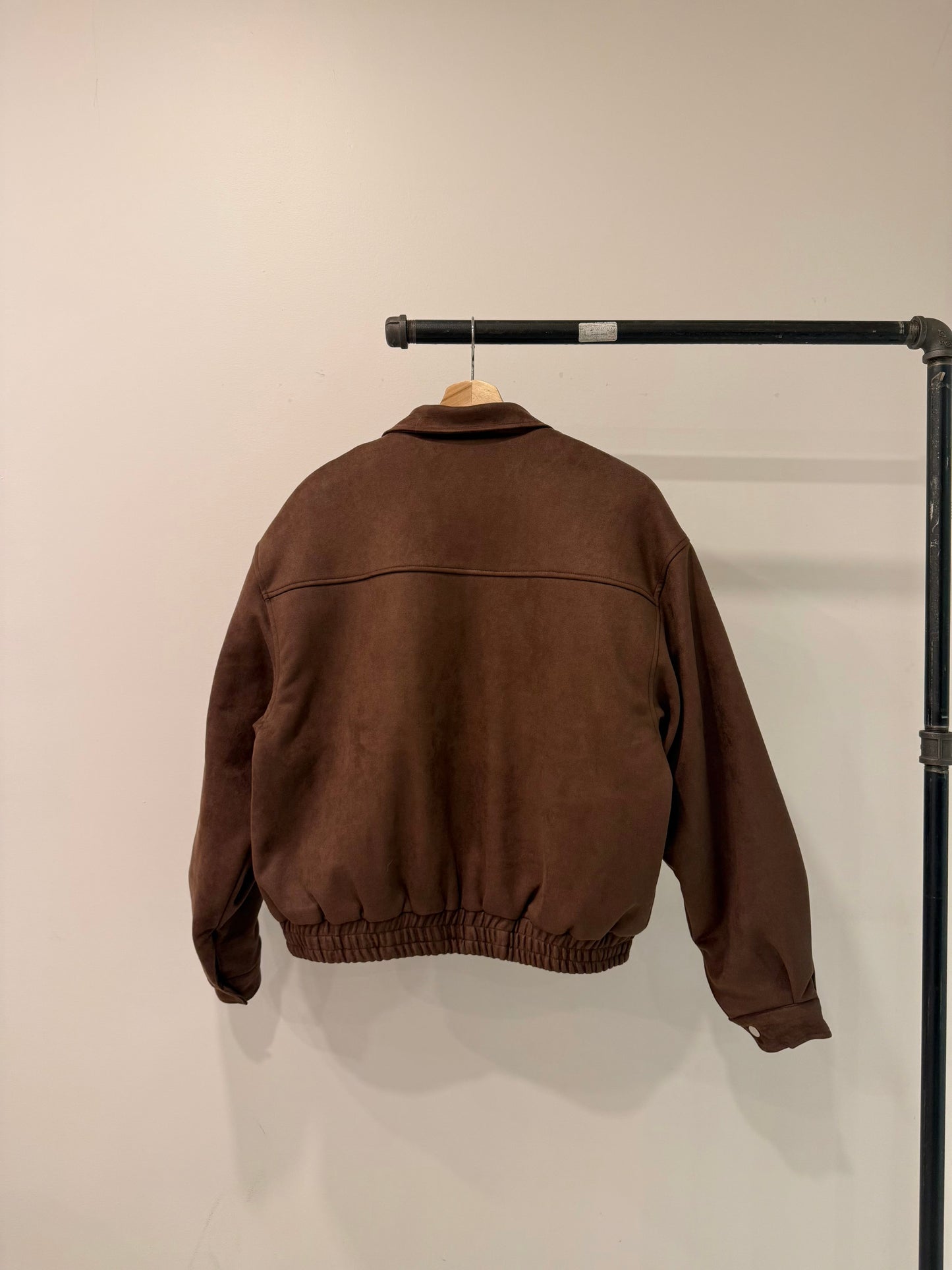 MELIN Insulated suede bomber