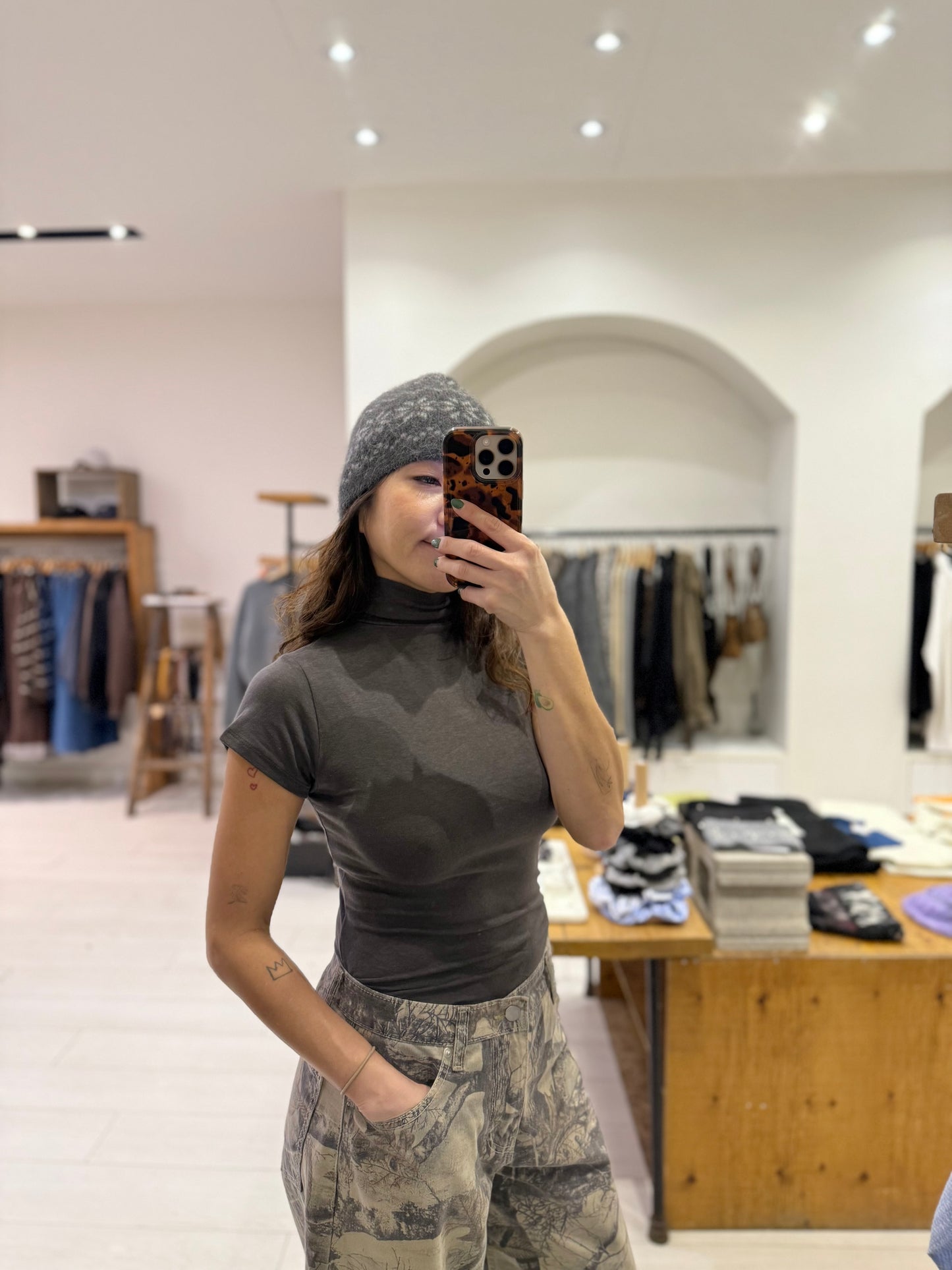 UNION Basic turtleneck top