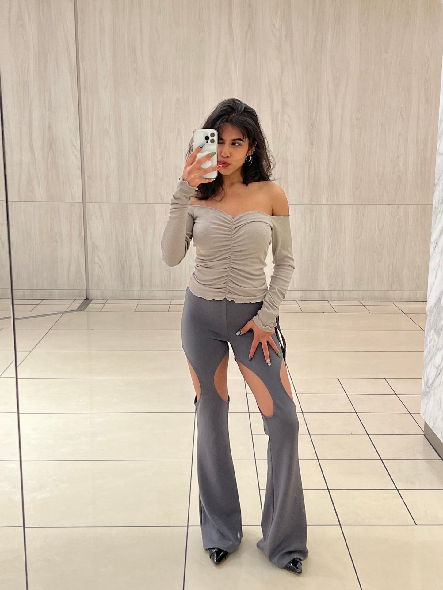 JAMAN Cutout pants