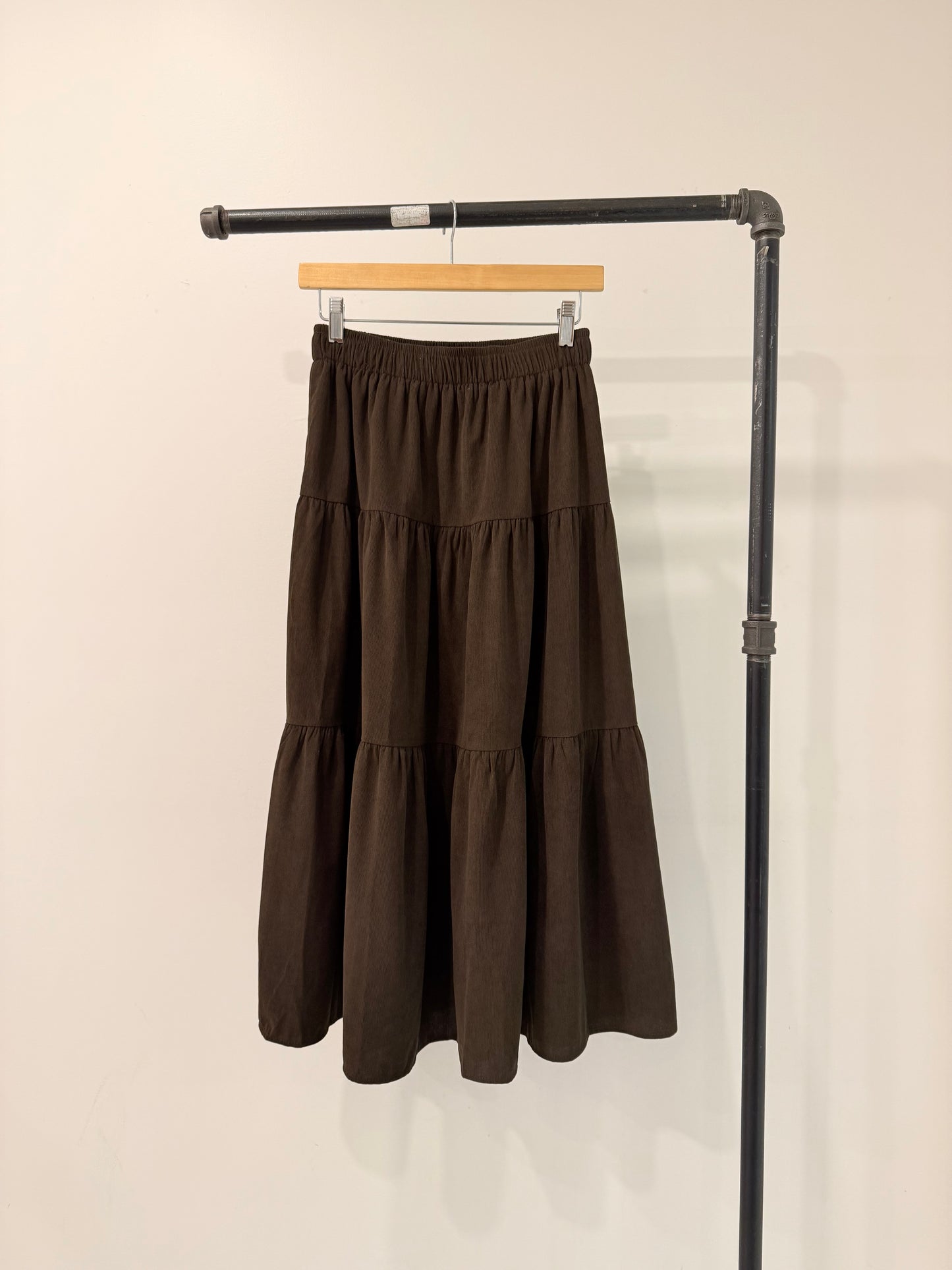 ZOUDY Corduroy maxi skirt