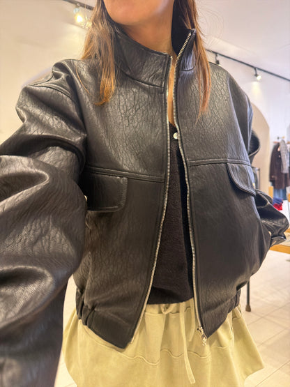 DREW Vegan leather jacket