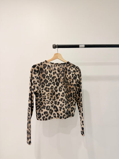 MACHI Leopard print cardigan