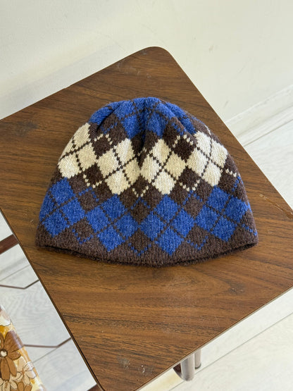 RATE Argyle beanie