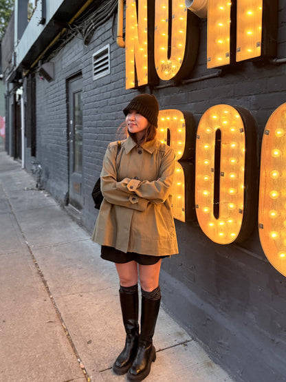 AUDRA Cropped trench