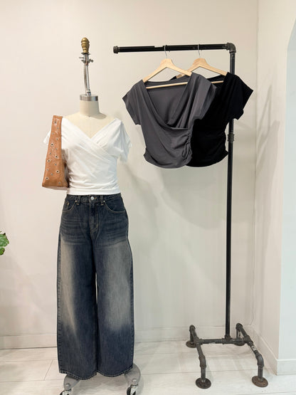 GARA Cinched wrap top