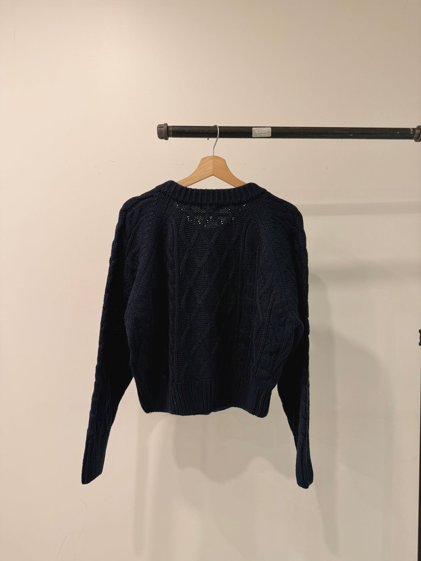 FATE Cable-knit cardigan
