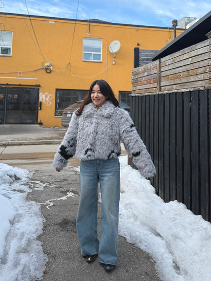 REONA Faux fur jacket