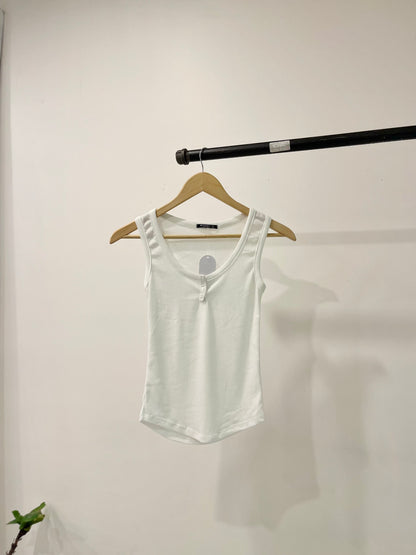 ESME Ribbed henley tank