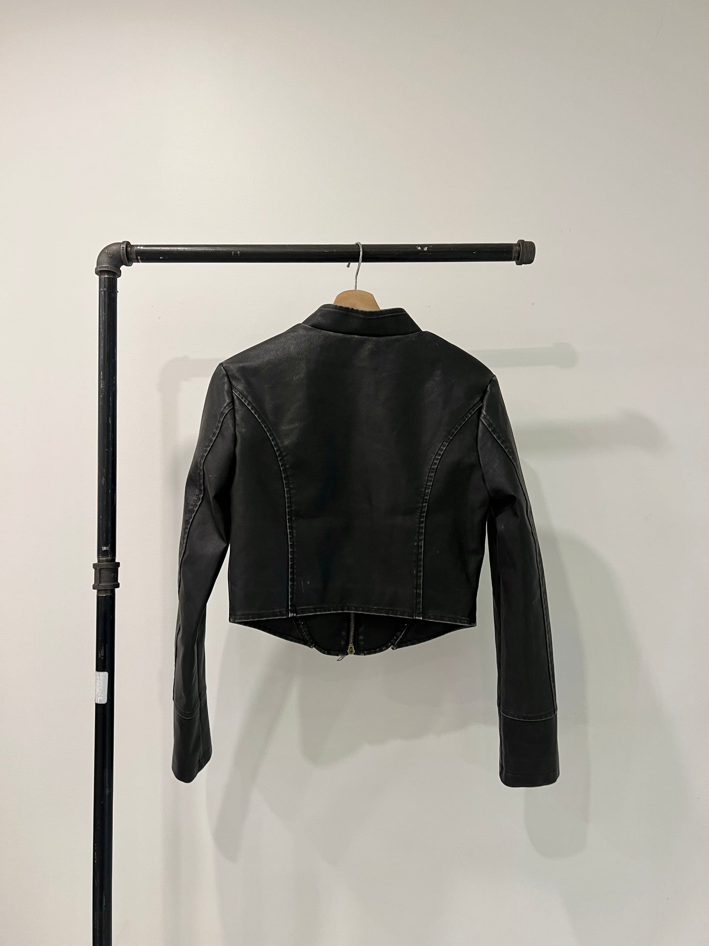 MEDIC Faux leather biker jacket