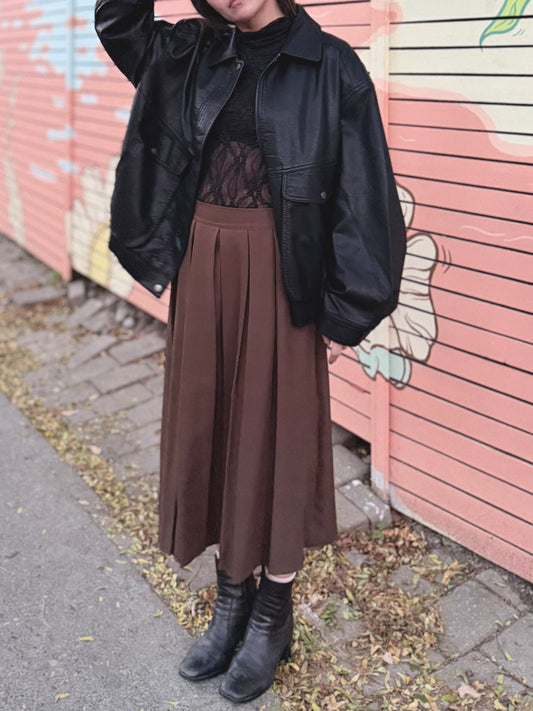VIDA Pleated maxi