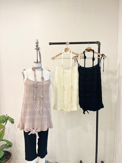 MILOU Crochet dress top