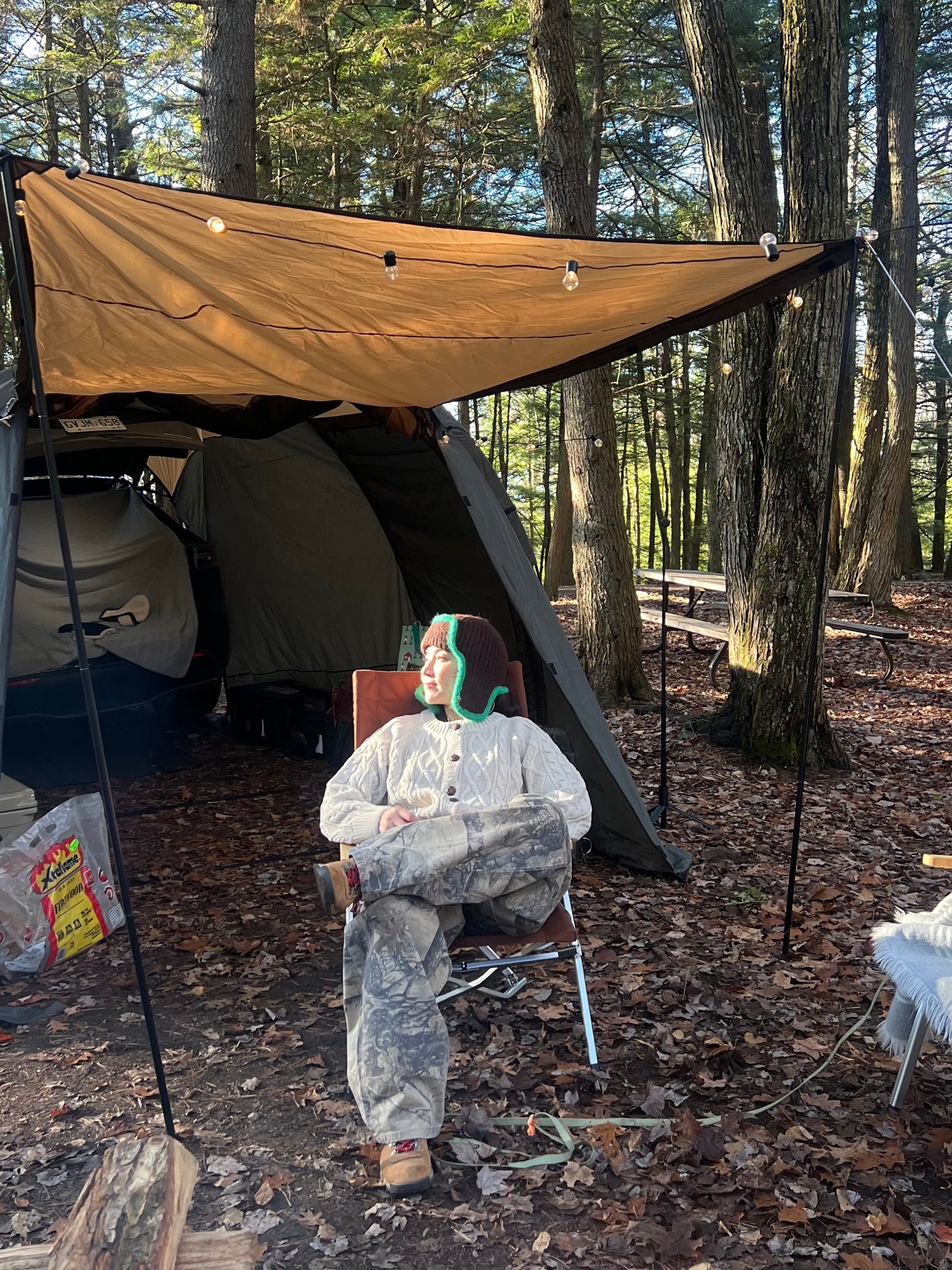 FATE Cable-knit cardigan