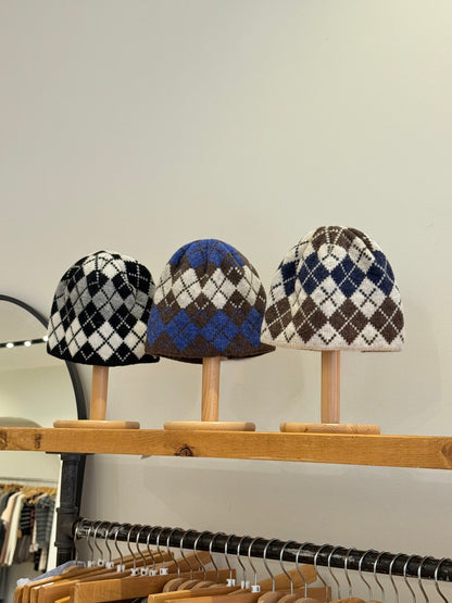 RATE Argyle beanie
