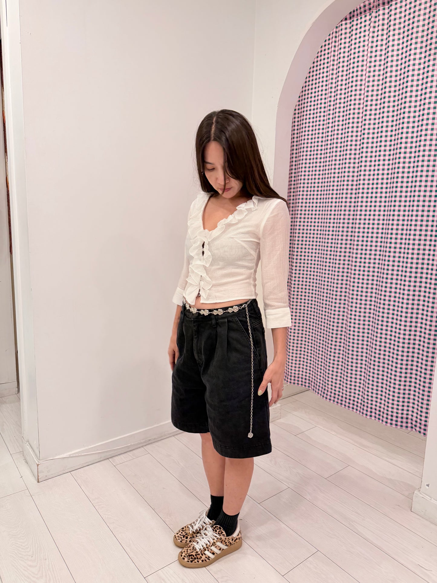 LENA Rose chain belt