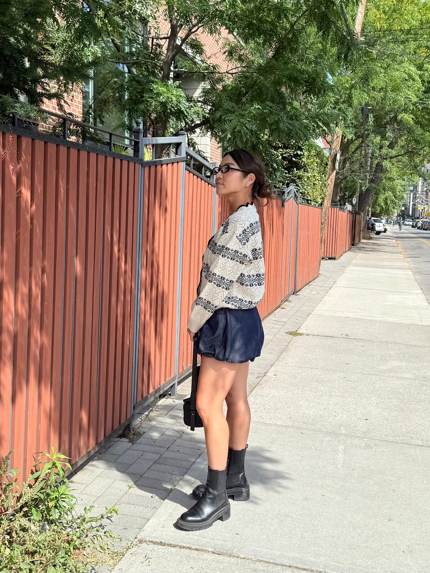 COZY  Printed cardigan