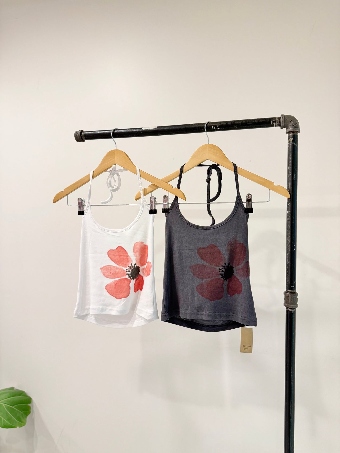 JILLIAN Flower halter top
