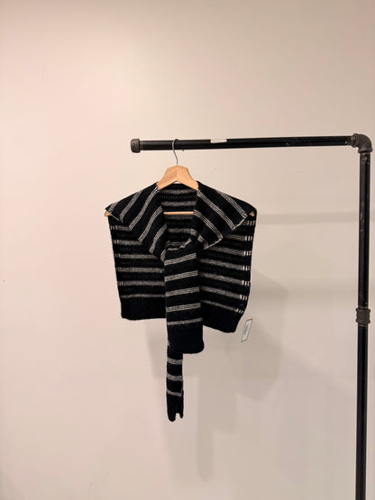 THIS Faux cardigan scarf