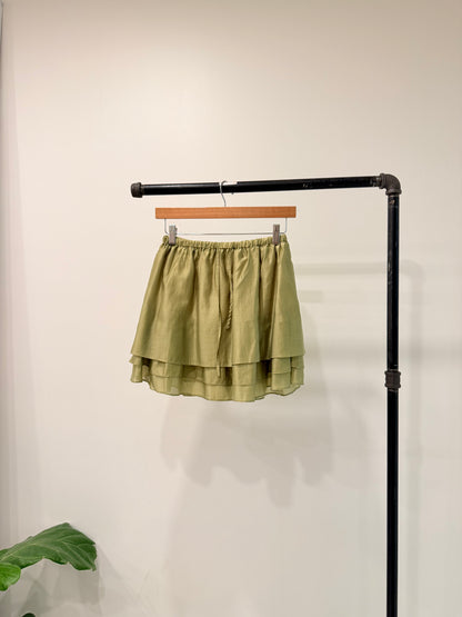 ROMMY Layered mini skirt
