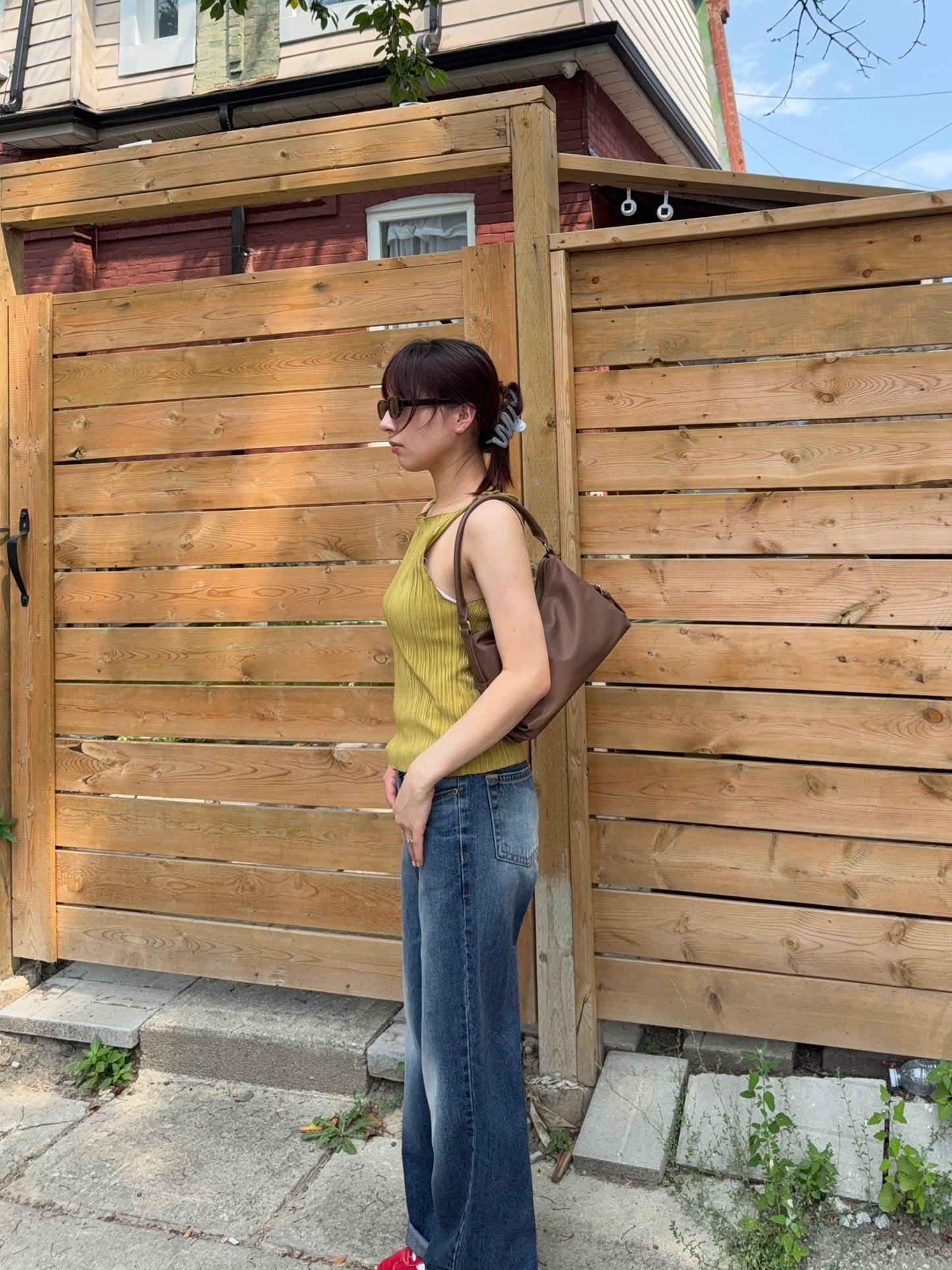 HARRIET Pleated tank