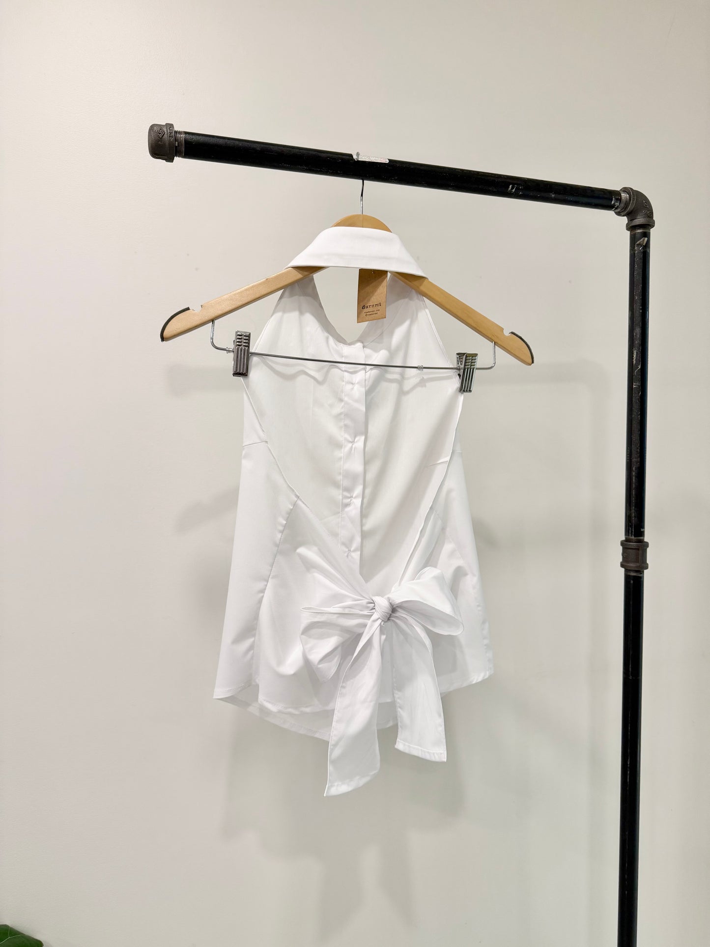DASHA Backless halter shirt