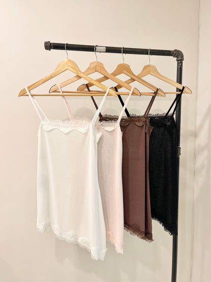 PAULA Asymmetrical slip dress