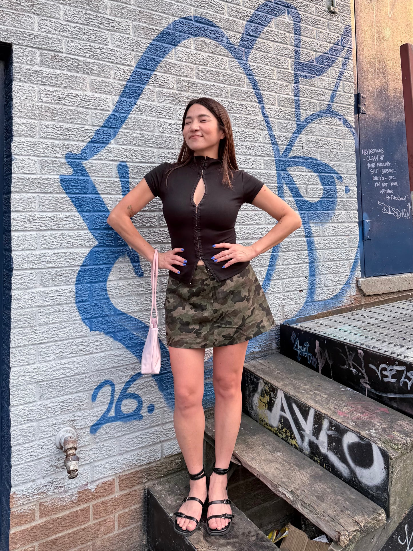 ROBYN Camo skirt