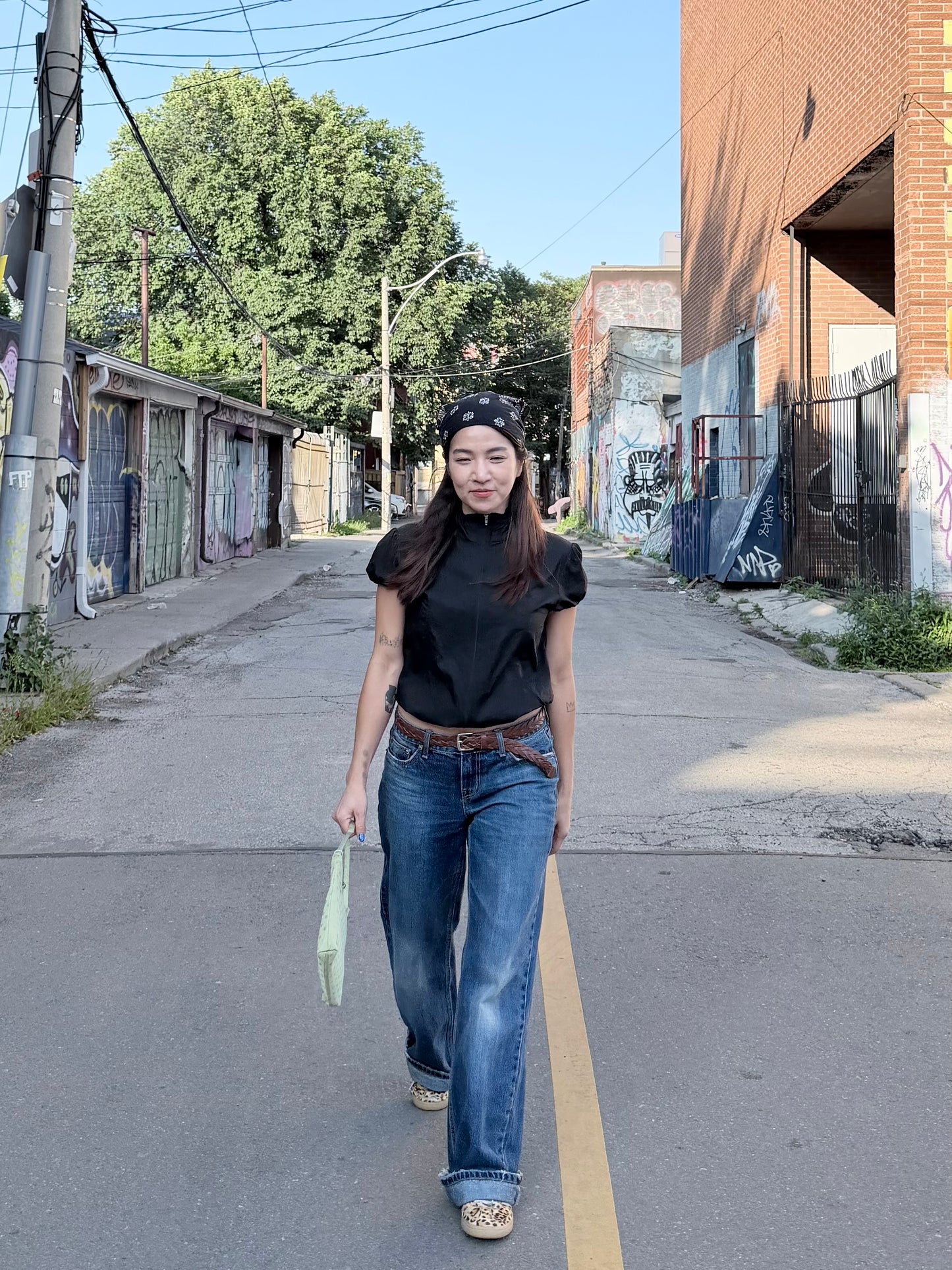 INGRID Cropped windbreaker