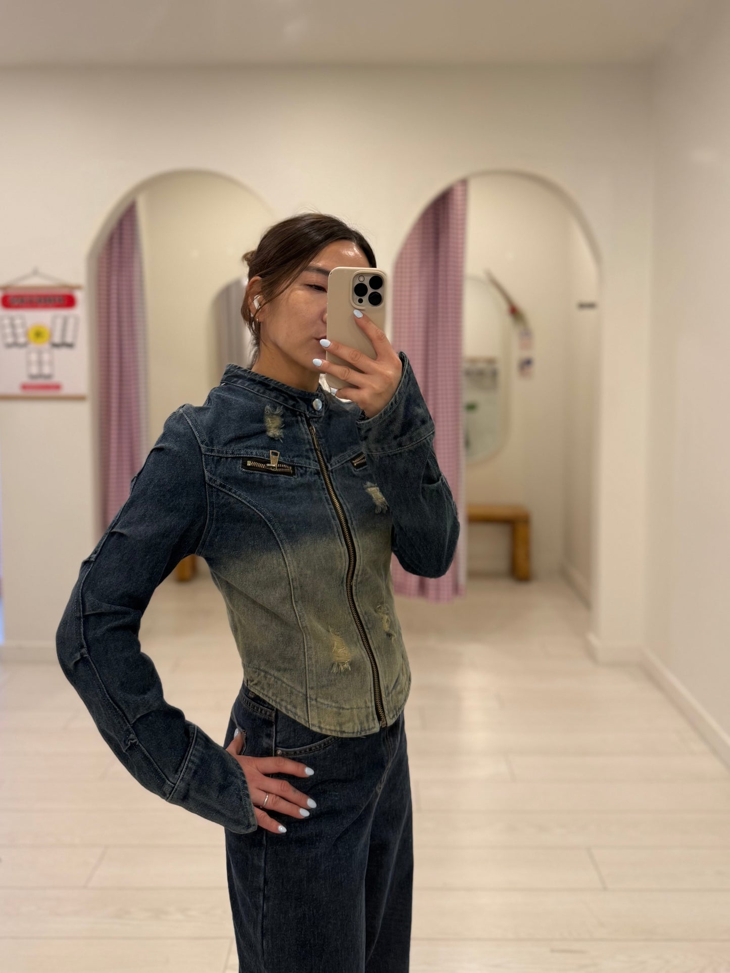 MESS Slim denim jacket