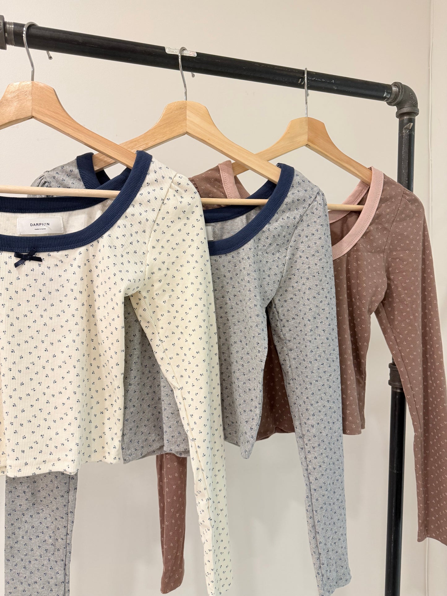JOYCE Long sleeve slim tee