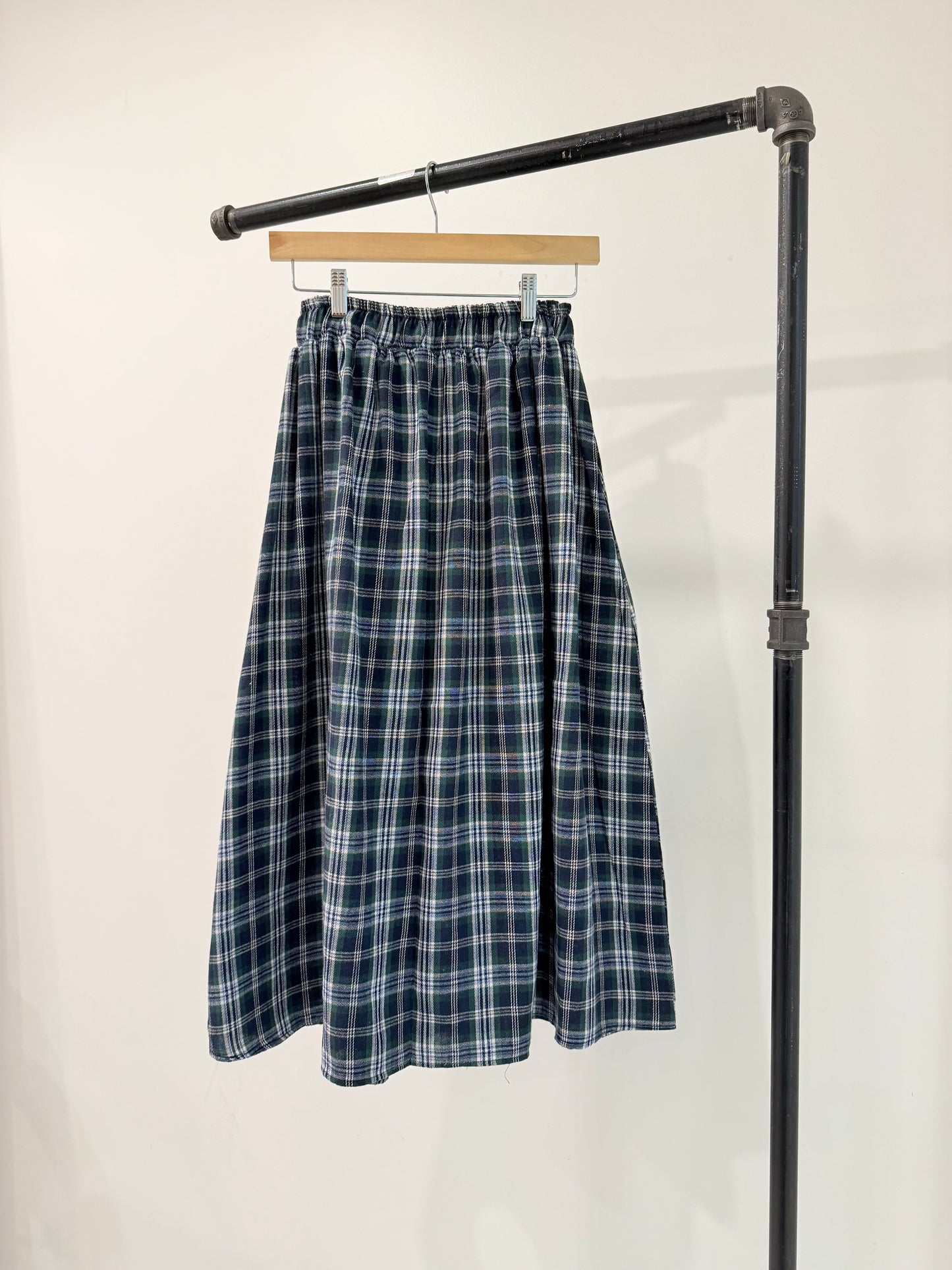 LIRA Plaid maxi skirt