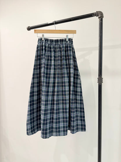 LIRA Plaid maxi skirt